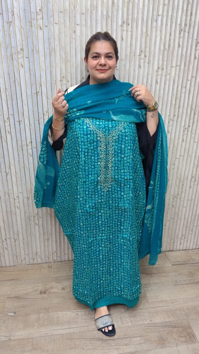 designer pure maheshwari silk suit ccc432