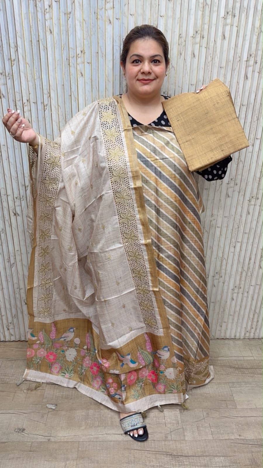 designer pure twil fabric suit ccc436