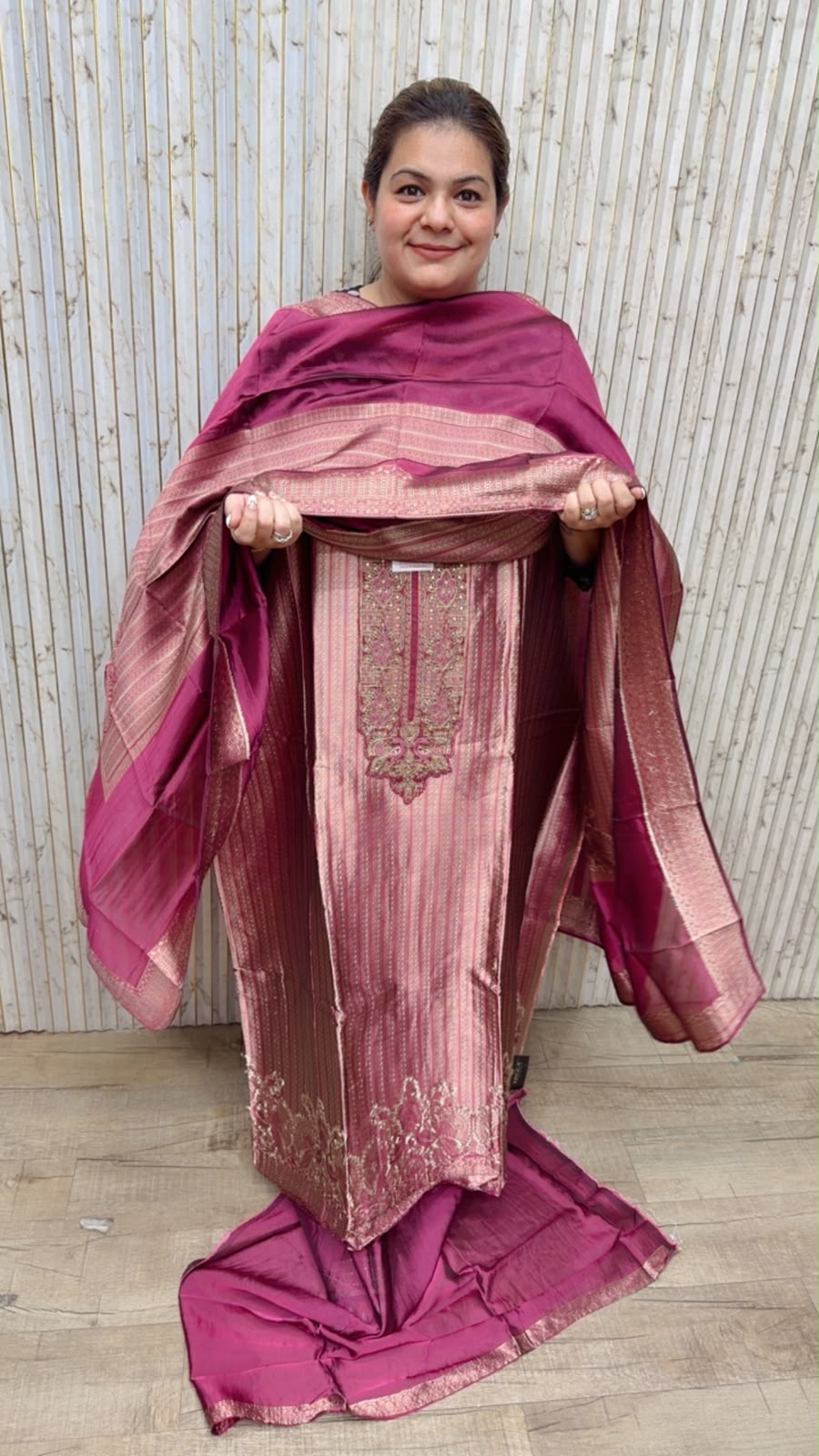 designer pure twil fabric suit ccc436