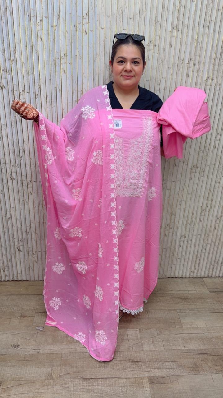 designer pure lakhnvi cotton suit ccc470