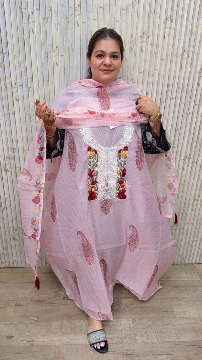 designer pure mal cotton suit ccc479