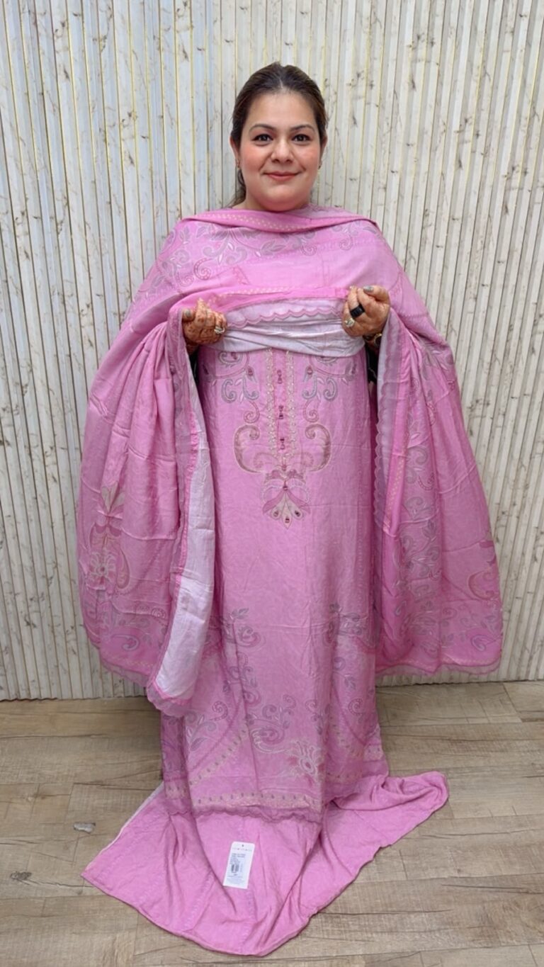 designer pure muslin cotton suit ccc478