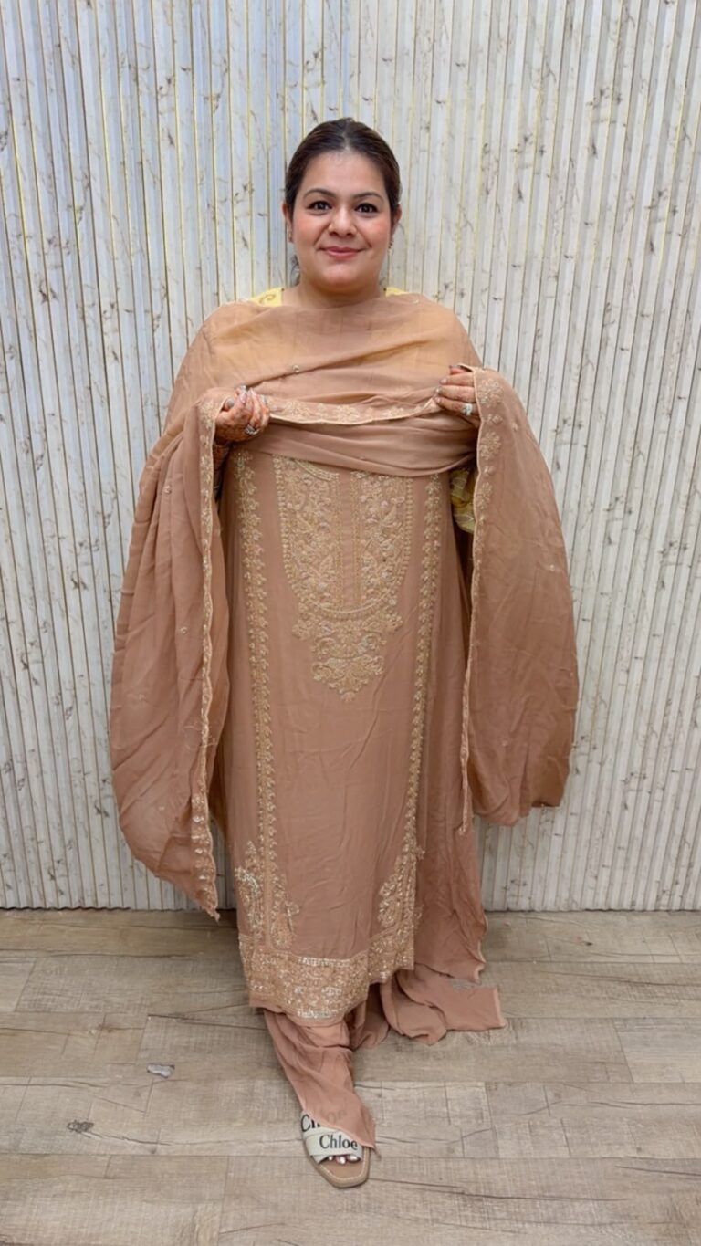 designer pure georgette suit ccc489