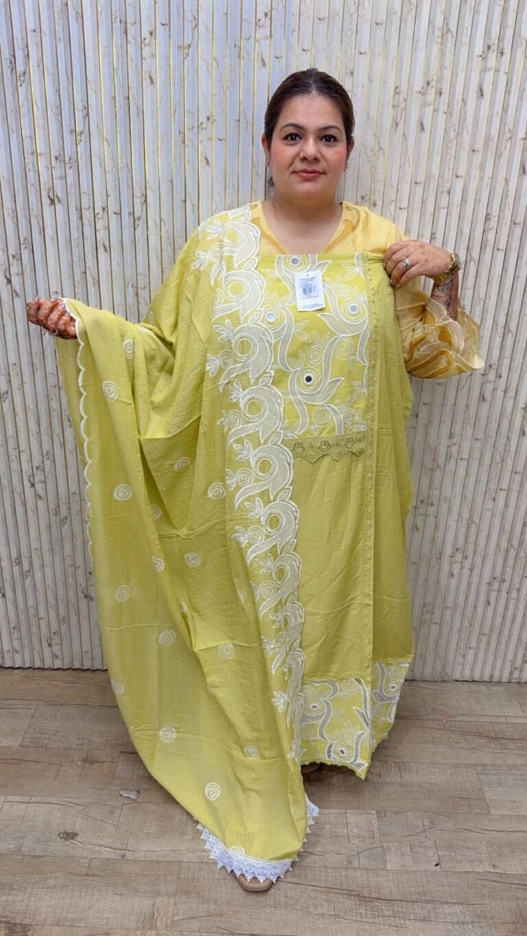 designer pure pakistani lone cotton suit ccc492