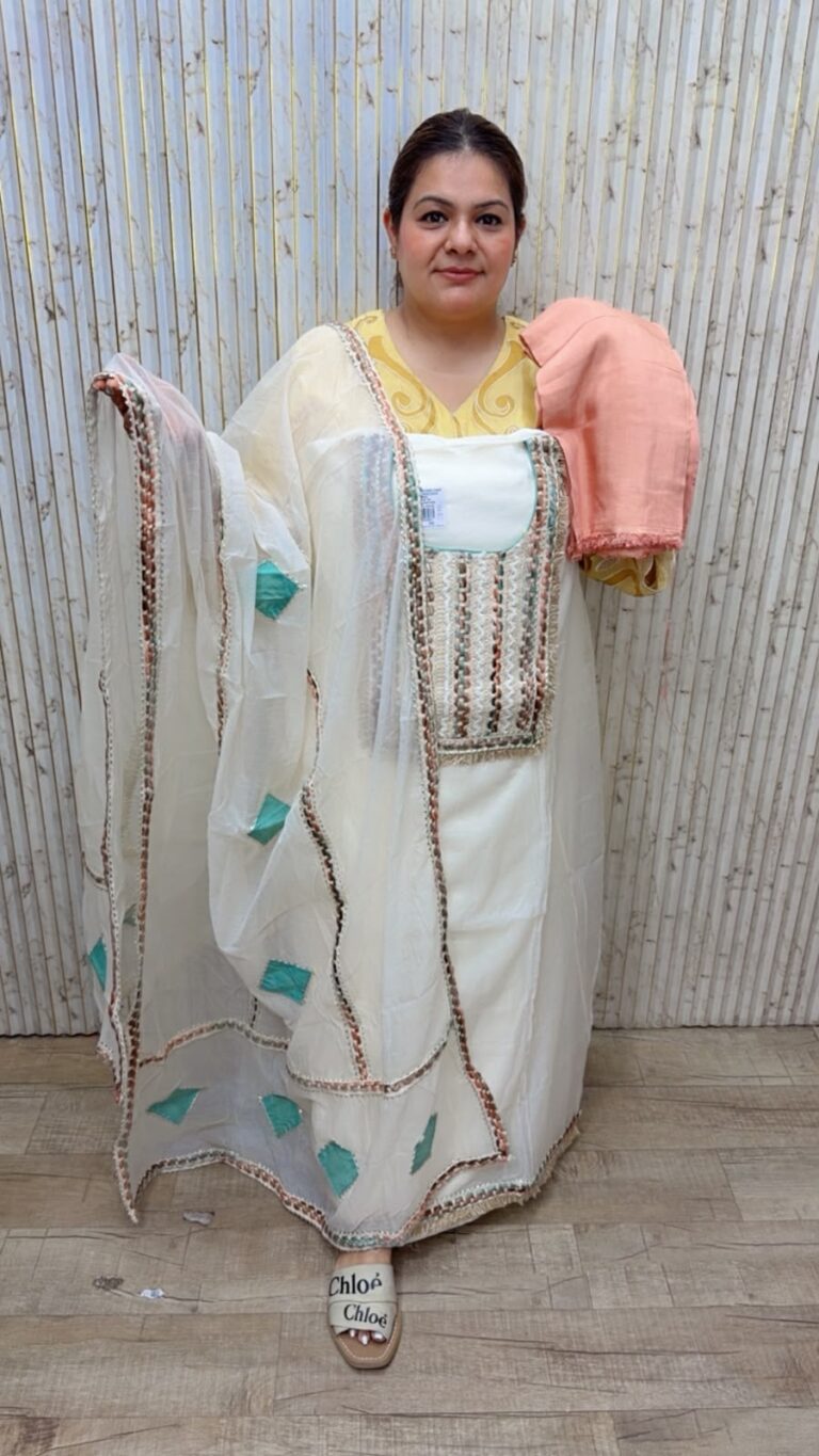 designer pure muslin suit ccc487