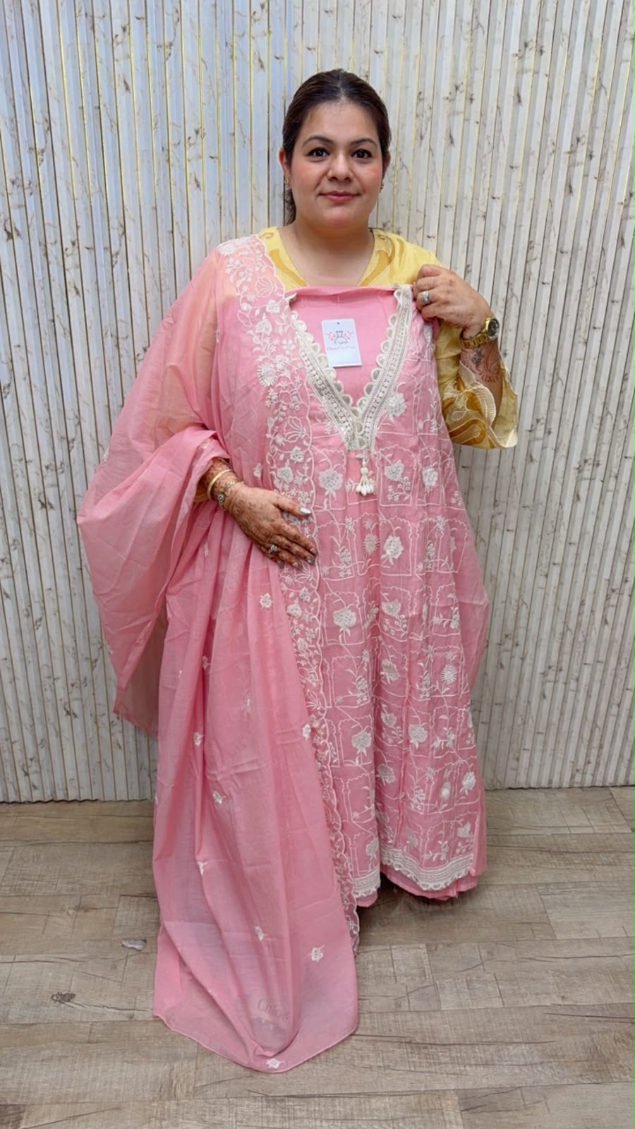 designer pure muslin suit ccc487