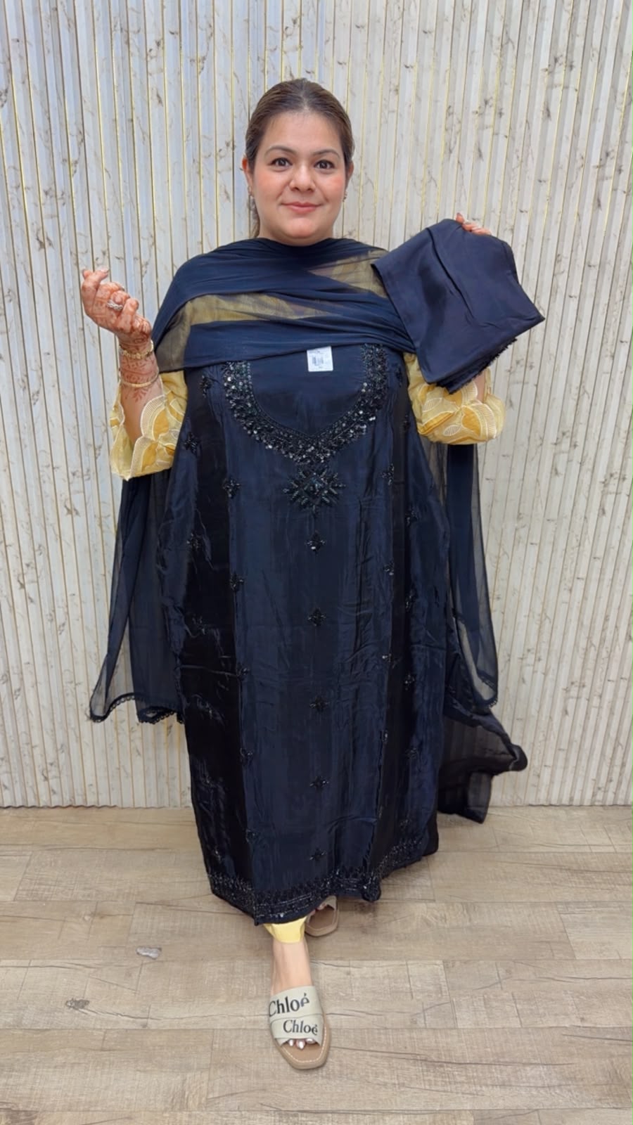 designer pure muslin suit ccc487