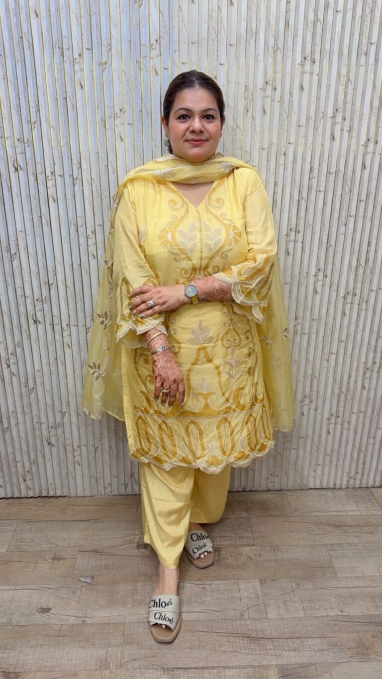 designer pure muslin suit ccc487