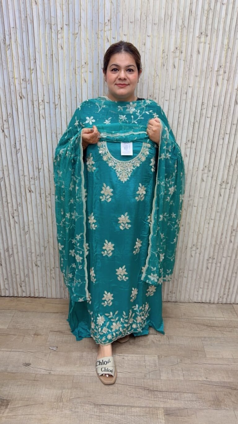 designer pure chinon suit ccc500