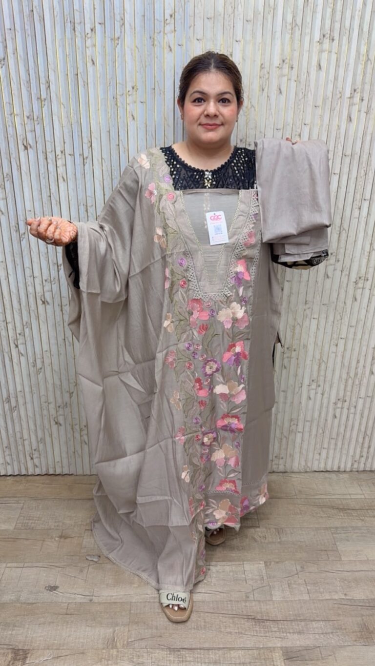 designer pure chinon suit ccc500
