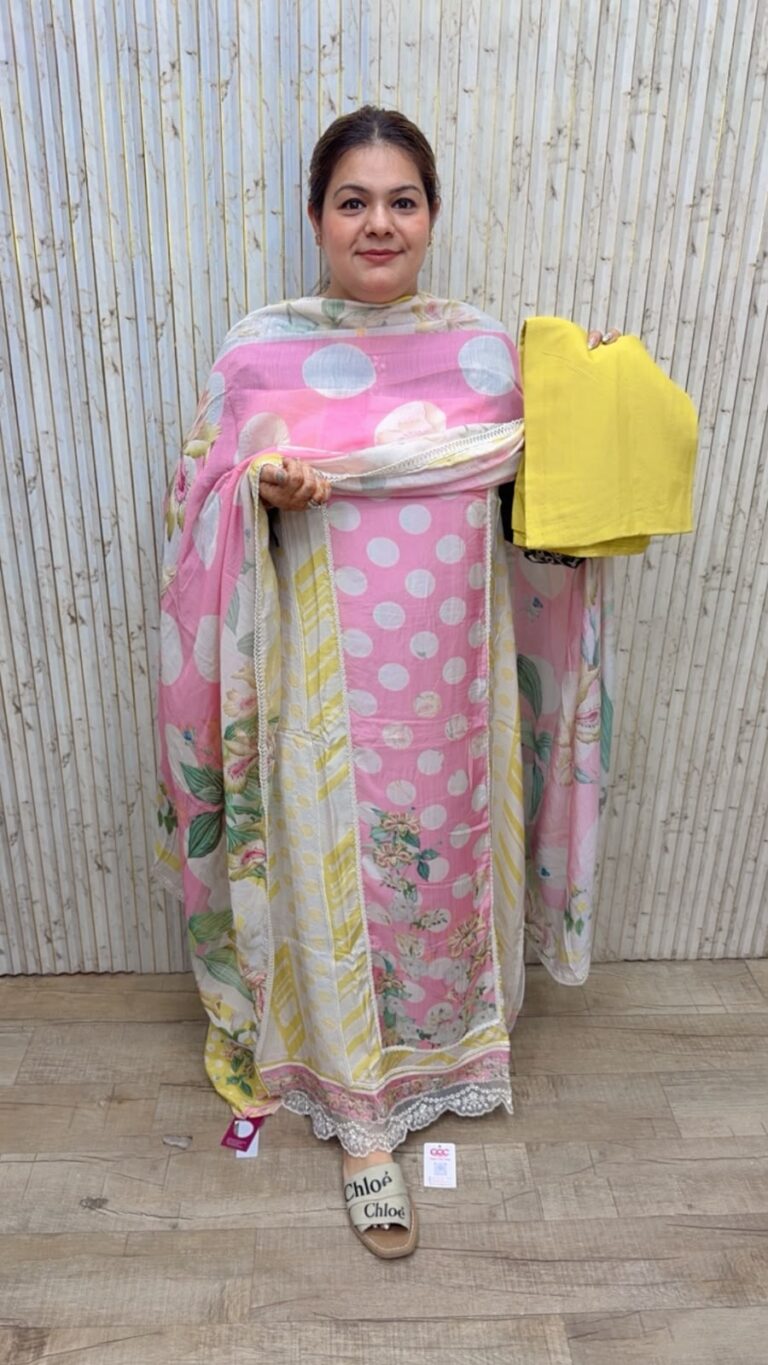 designer pure chinon suit ccc500