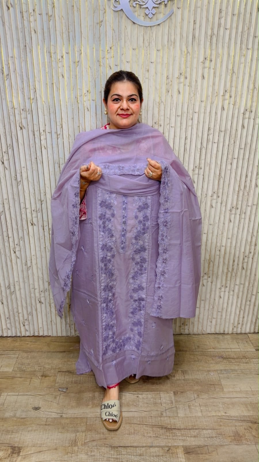 designer pure mal cotton suit ccc537
