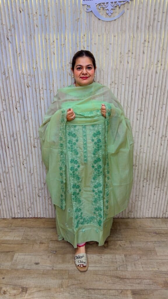 designer pure mal cotton suit ccc537