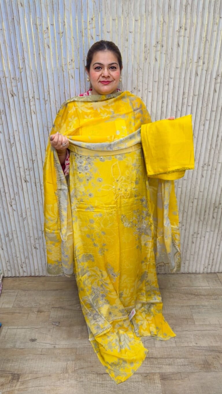 designer pure mal cotton suit ccc537