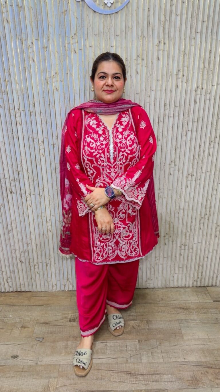 designer pure mal cotton suit ccc537