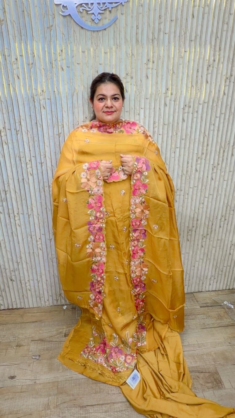 designer pure silk suit ccc547