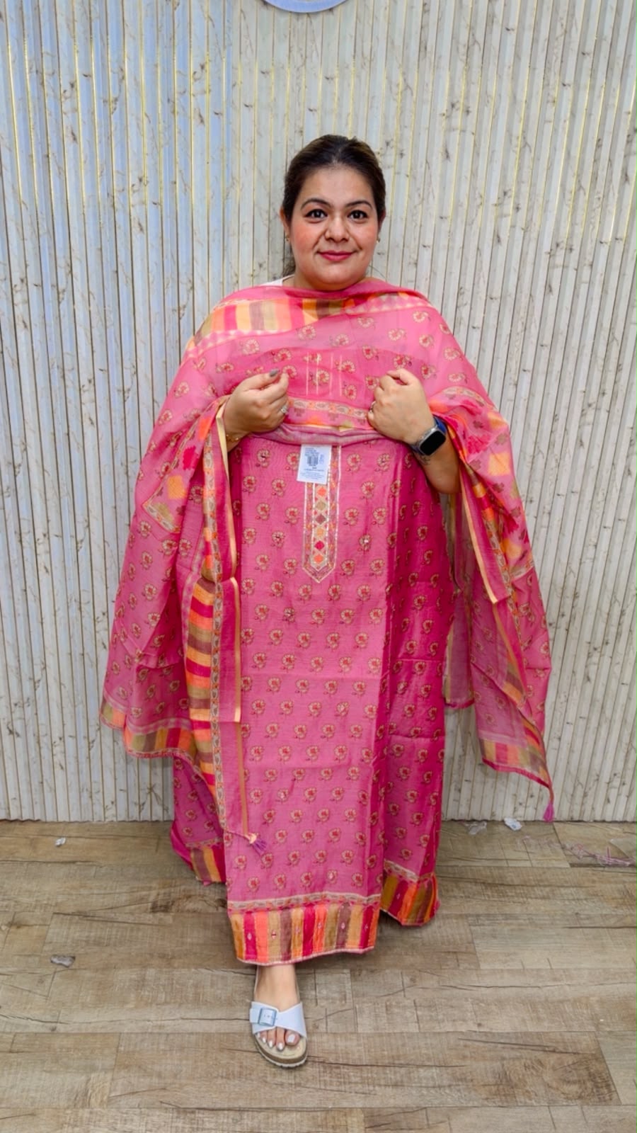 designer pure silk suit ccc547