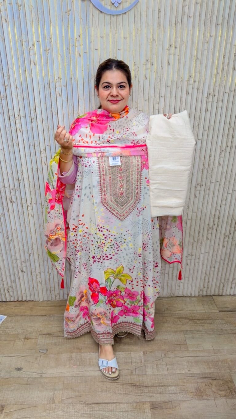 designer pure pakistani muslin suit ccc561