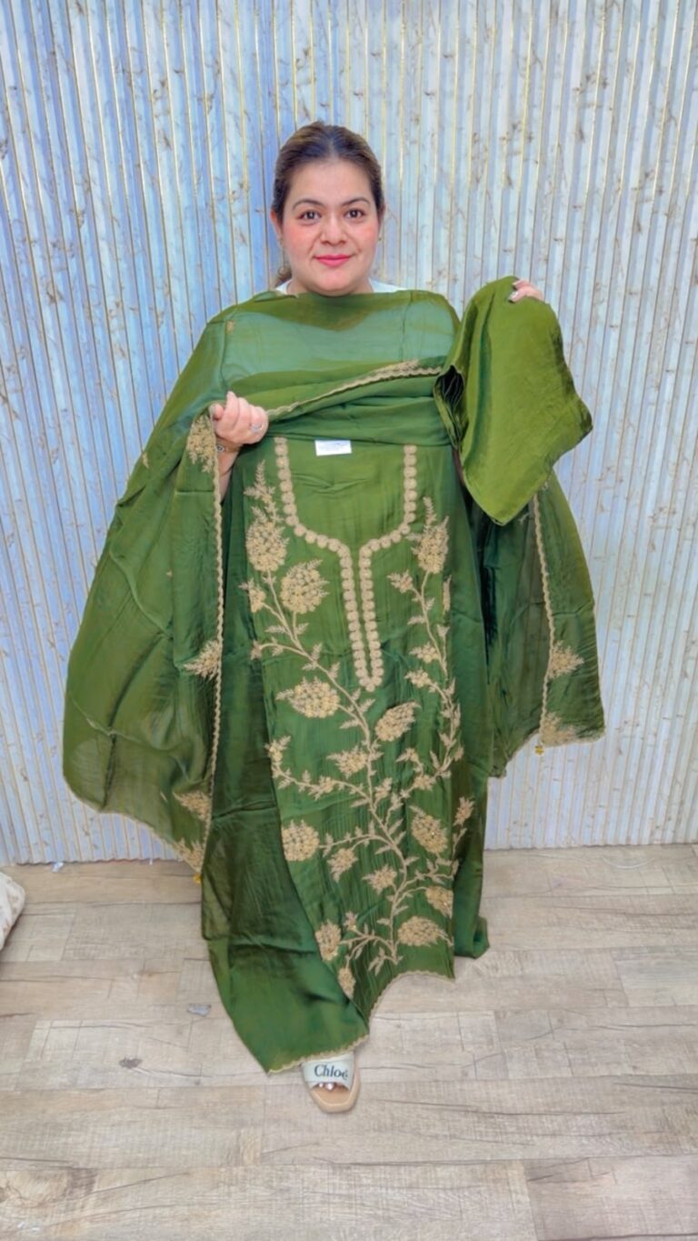 designer pure cotton muslin suit ccc569