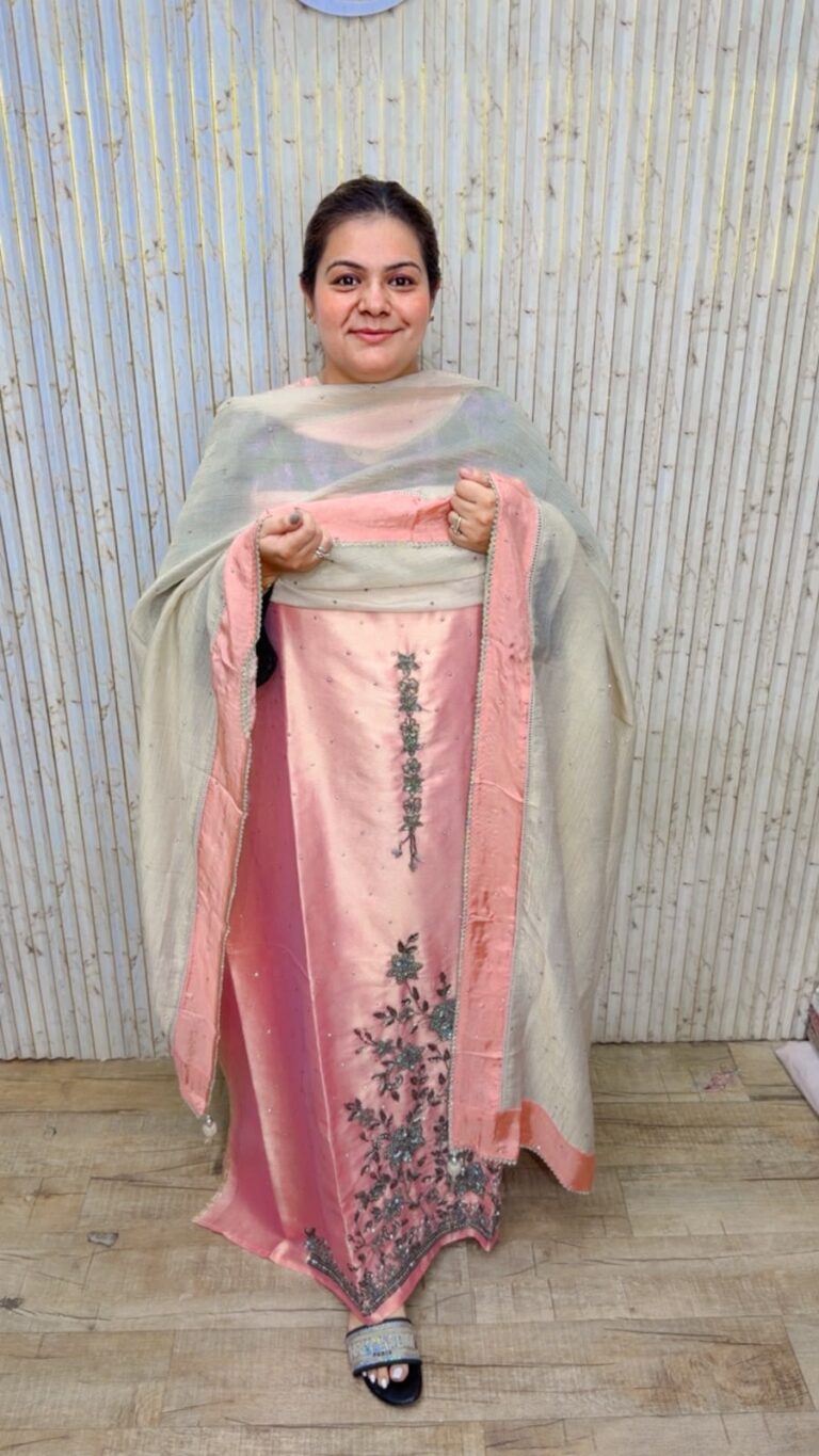 designer pure muslin cotton suit ccc589
