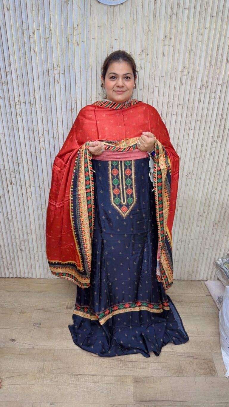 designer pure silk suit ccc622