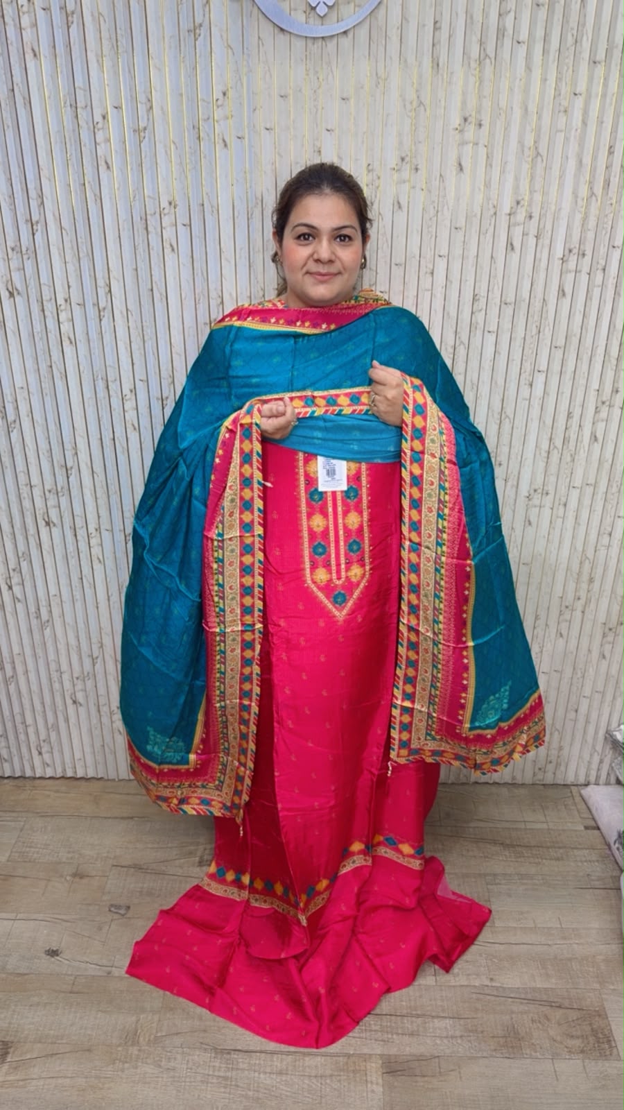 designer pure silk suit ccc622