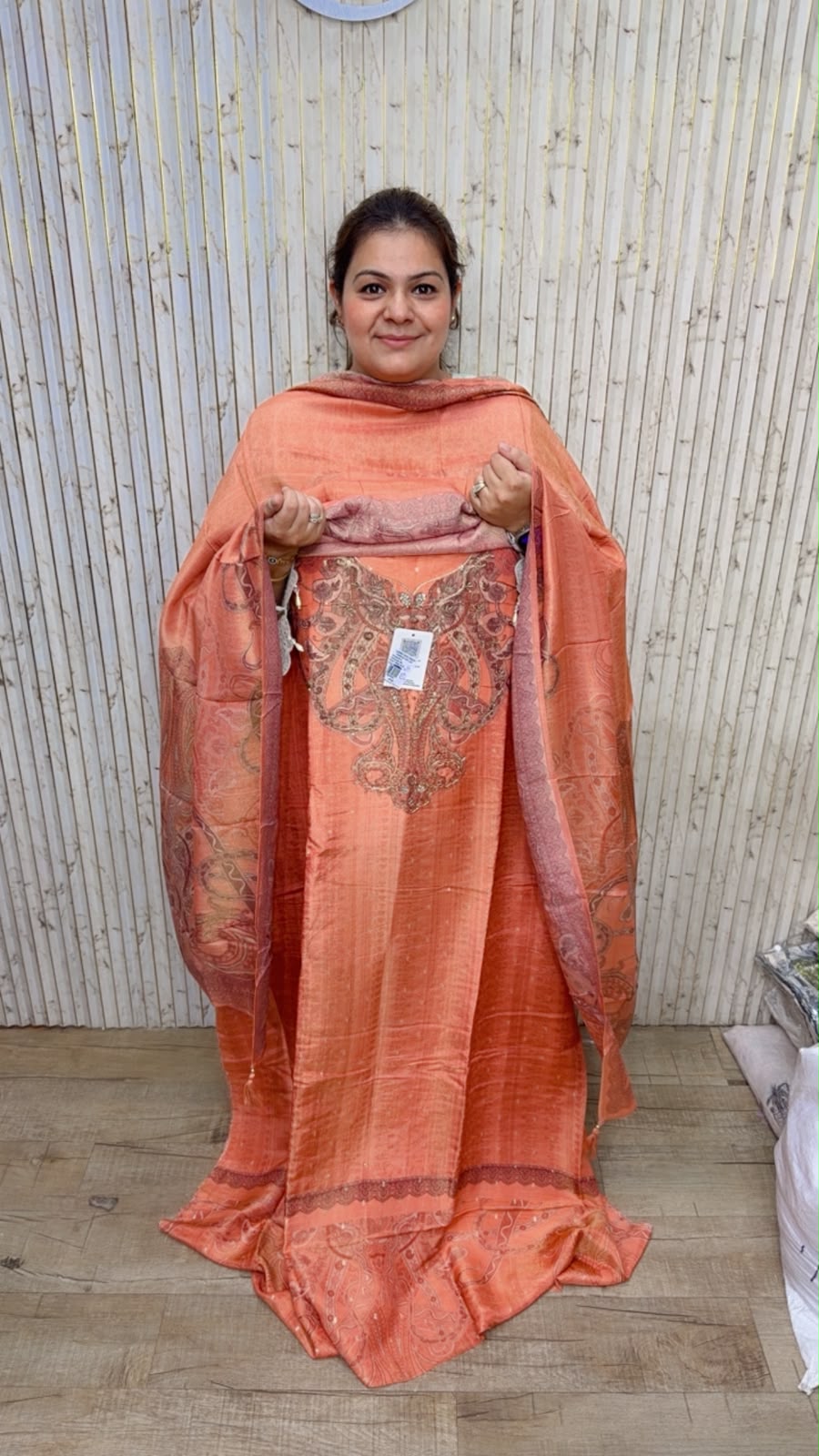 designer pure silk suit ccc622