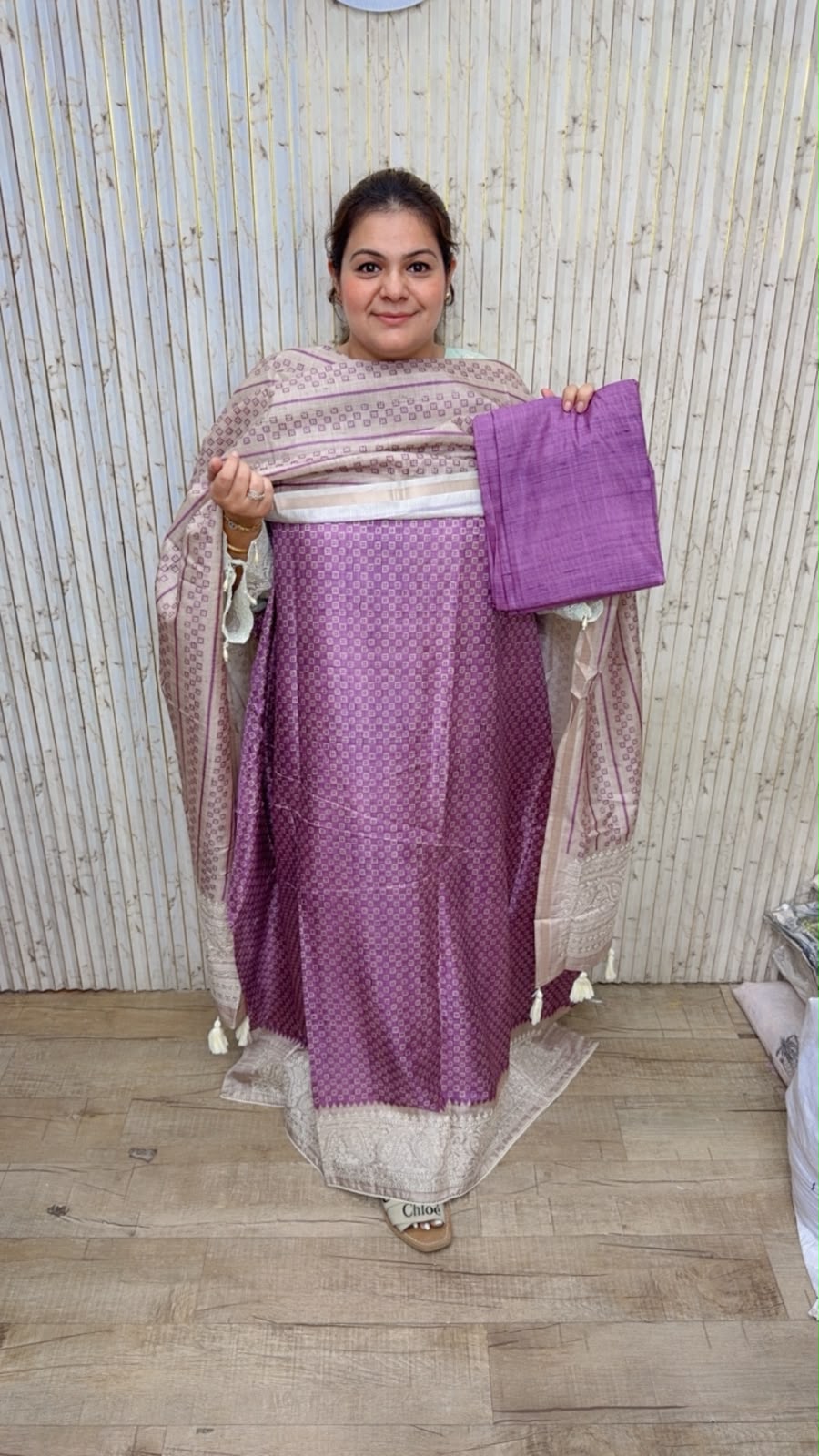 designer pure silk suit ccc622