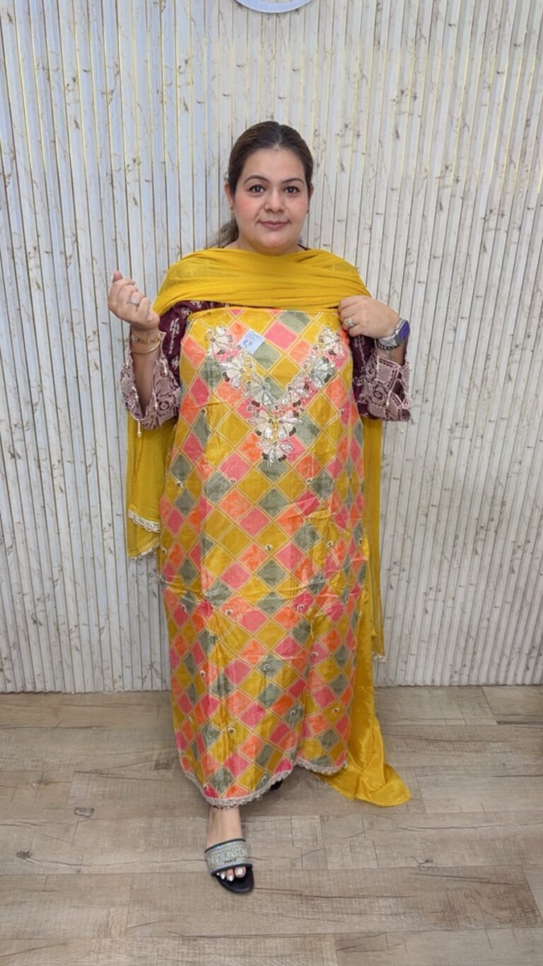 designer pure pakistani cotton stitched suit ccc642