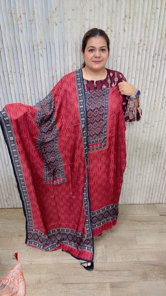 designer pure pakistani cotton stitched suit ccc642