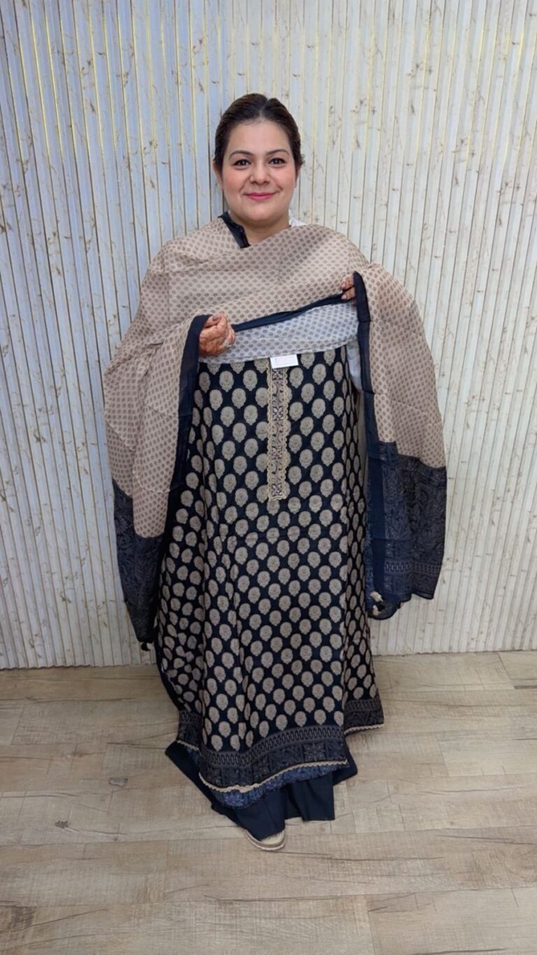 designer pure muslin suit ccc660