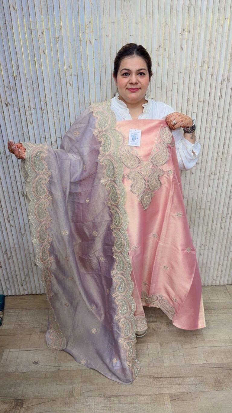 designer pure muslin suit ccc660