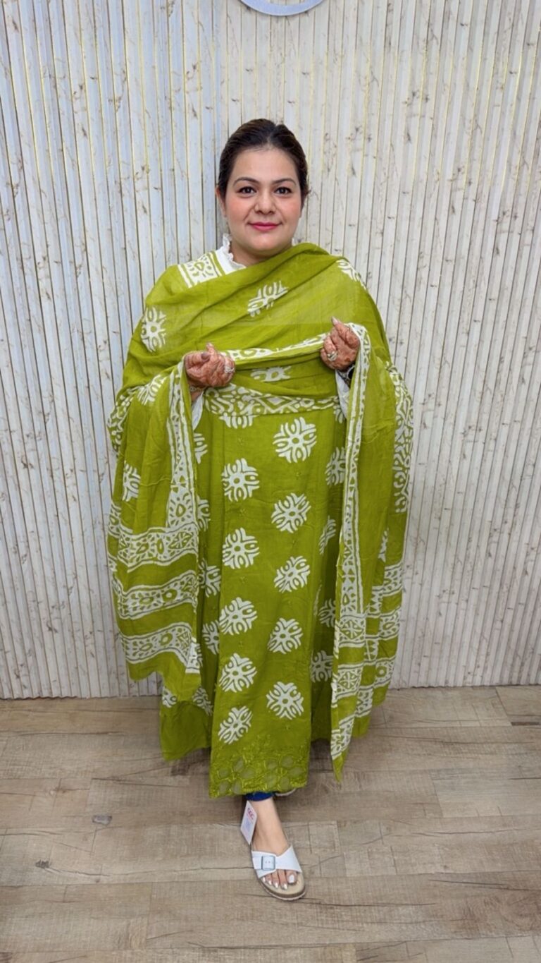 designer pure muslin suit ccc660