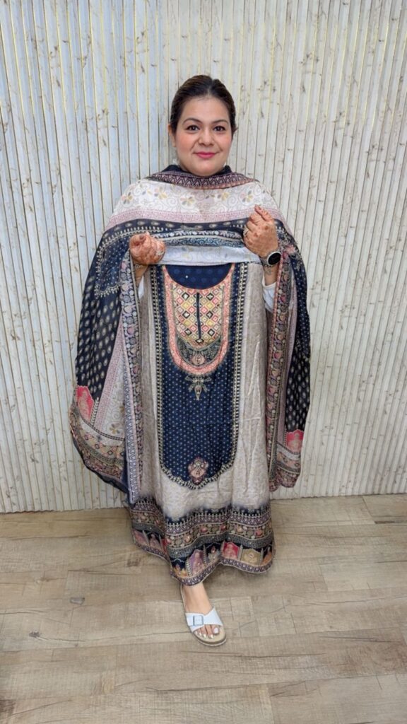 designer pure muslin suit ccc660