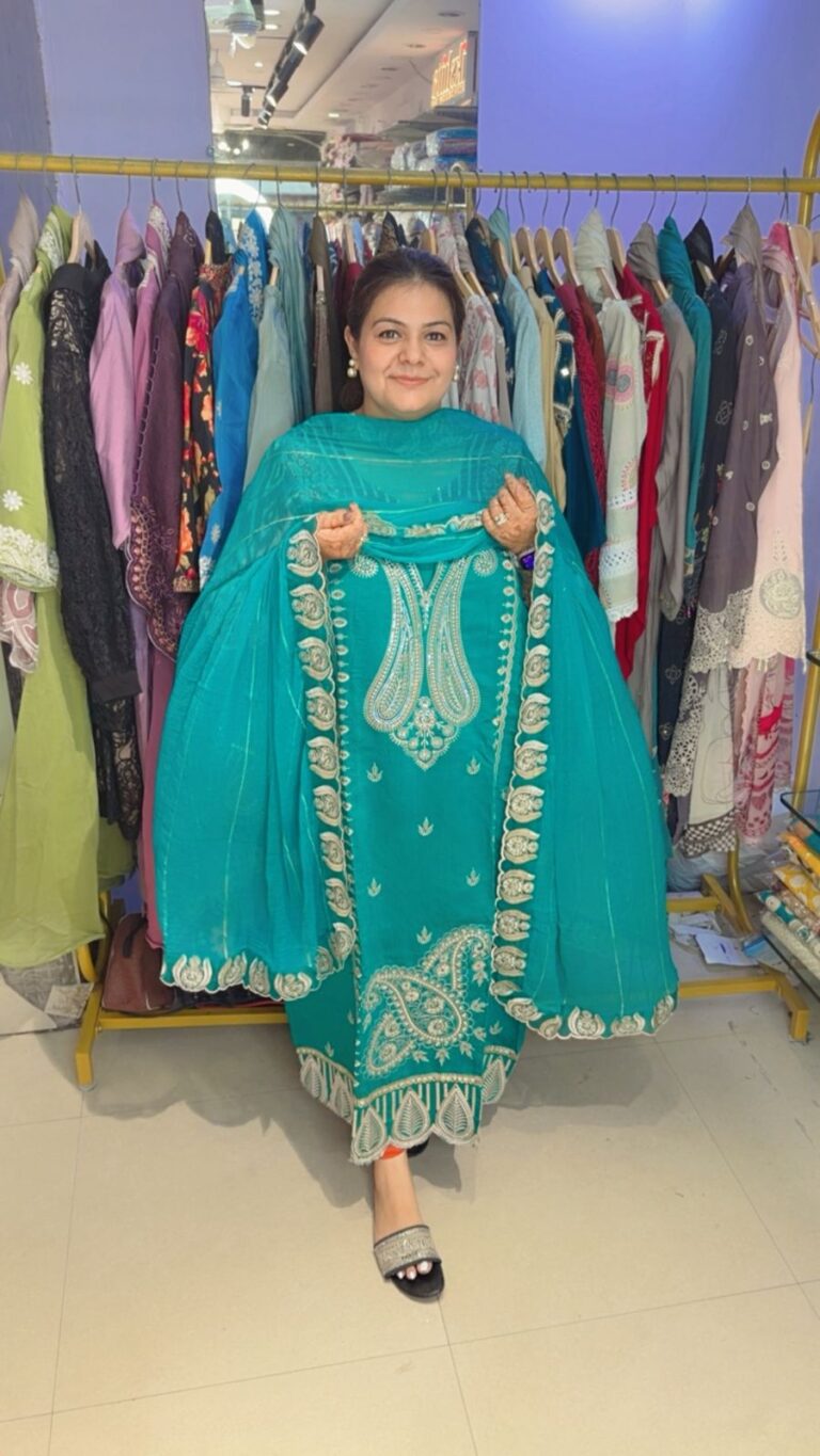 designer pure mal cotton suit ccc668