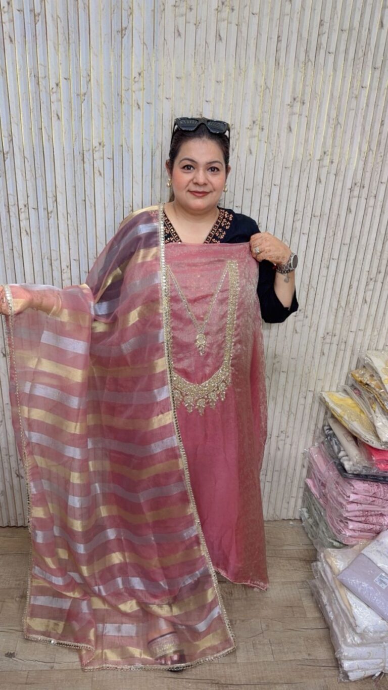 designer pure muslin cotton suit ccc679