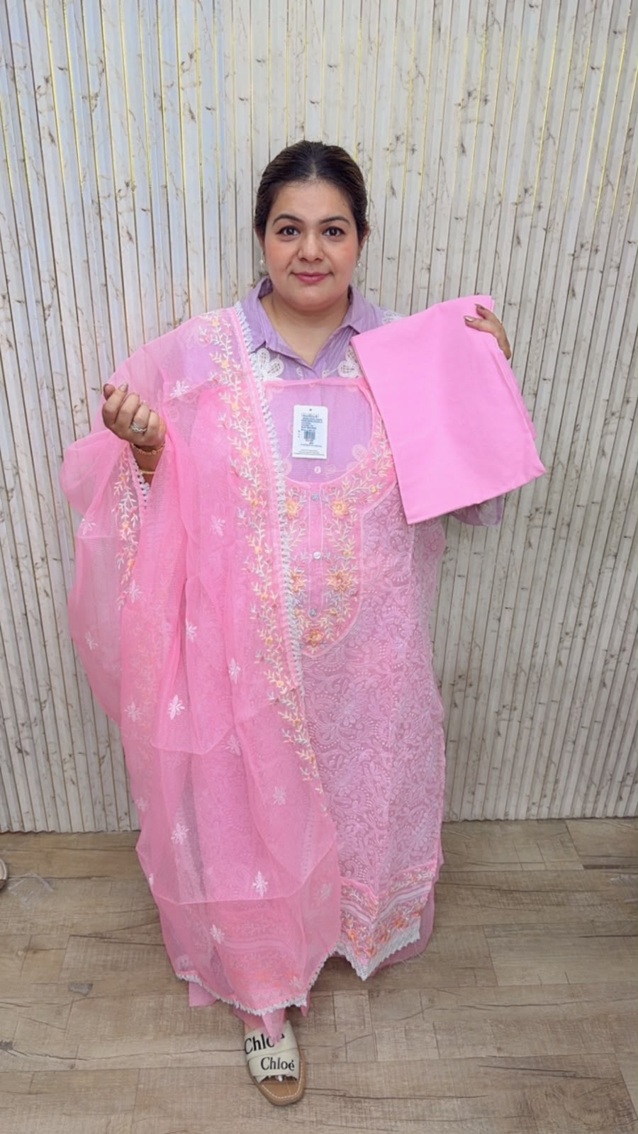 designer pure muslin cotton suit ccc686