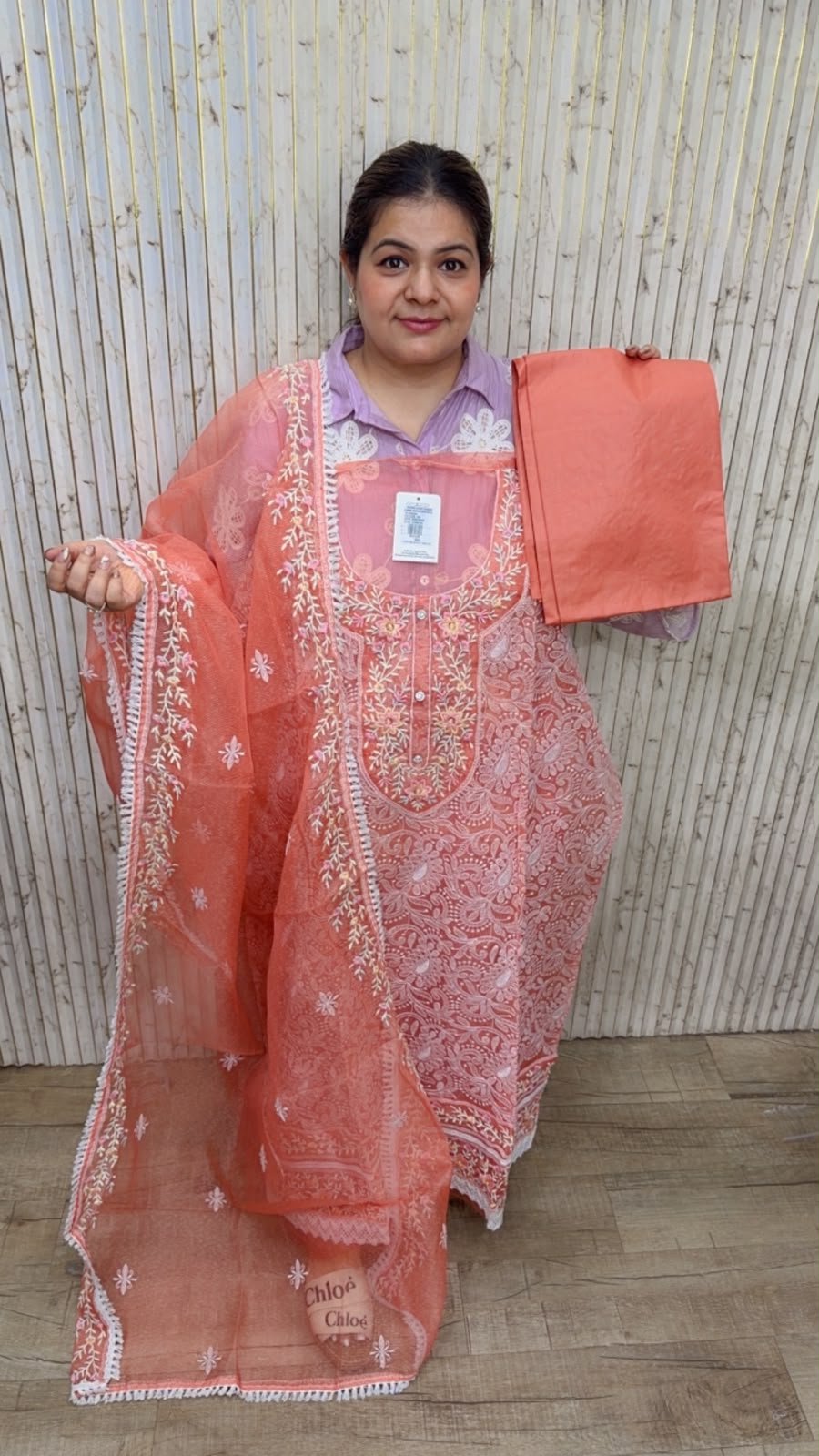 designer pure muslin cotton suit ccc686