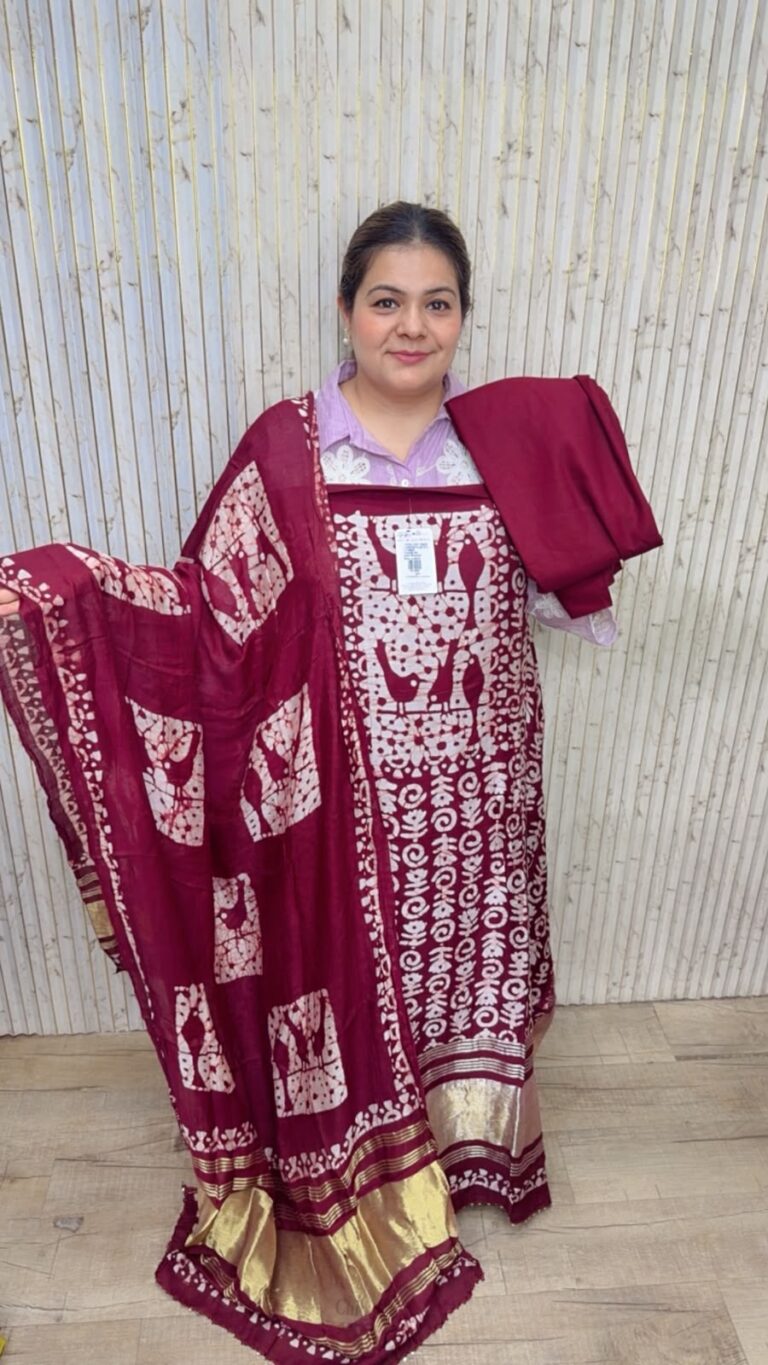 designer pure muslin cotton suit ccc686