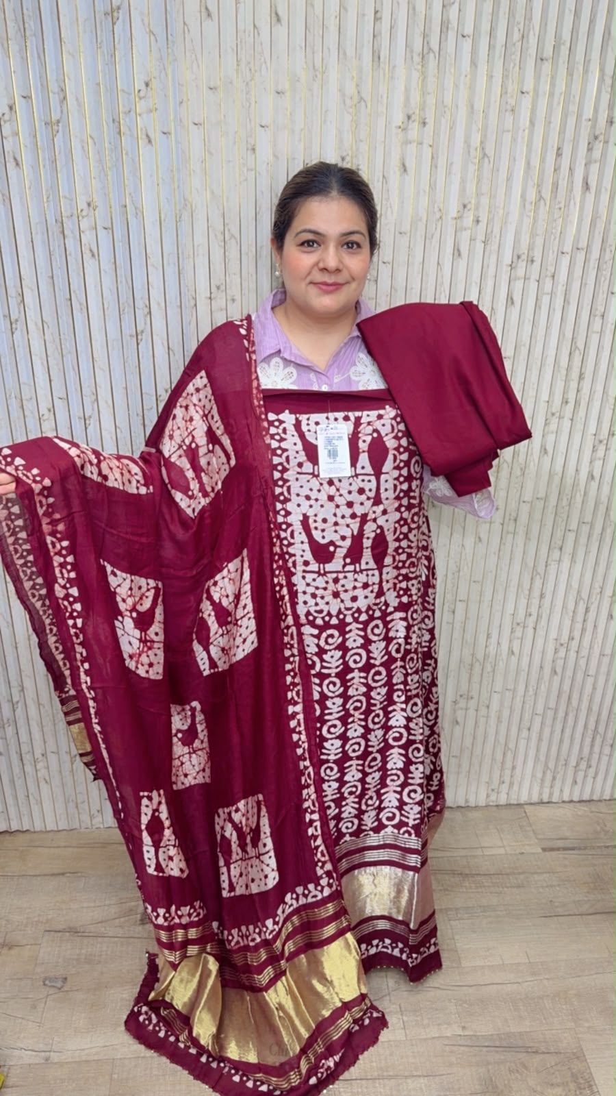 designer pure muslin cotton suit ccc686