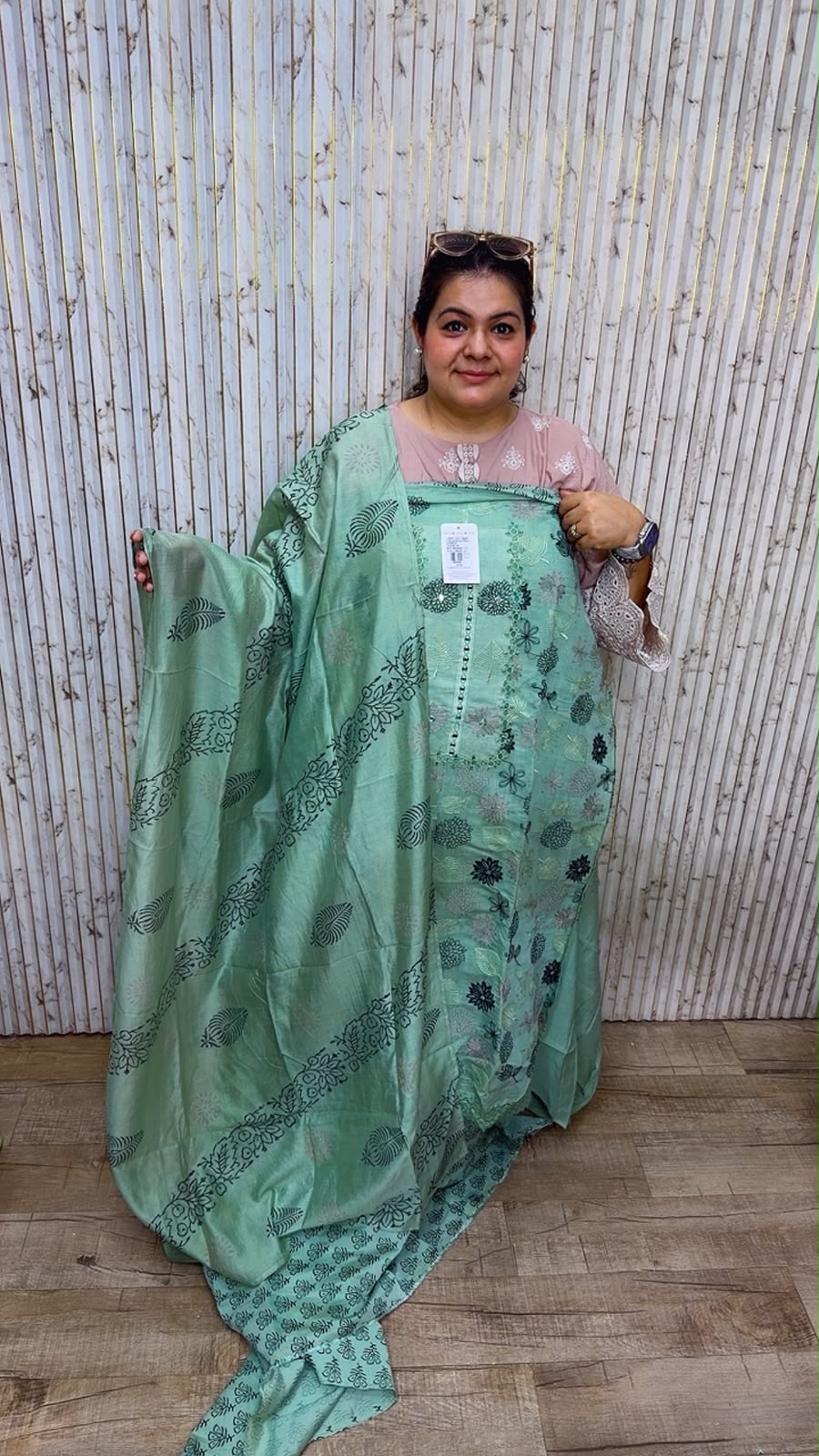 designer pure pakistani cotton suit ccc705