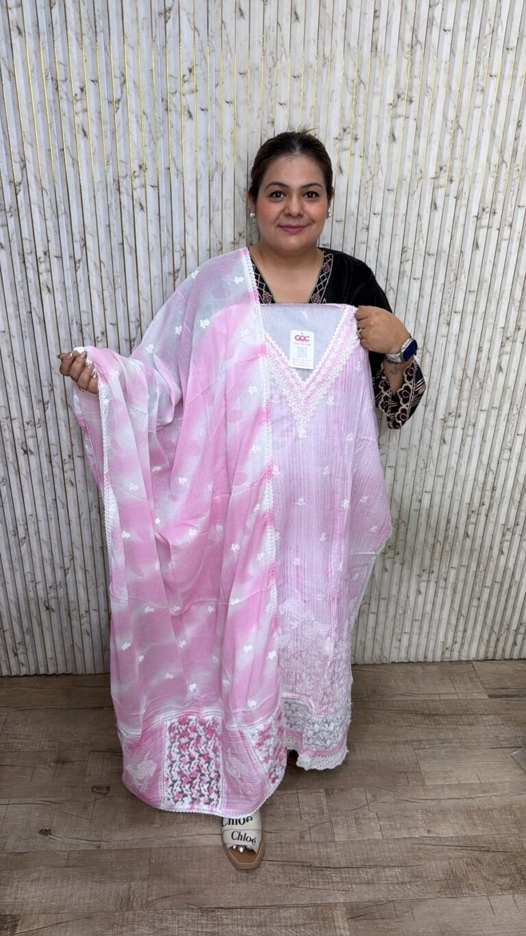 designer pure pakistani cotton suit ccc716