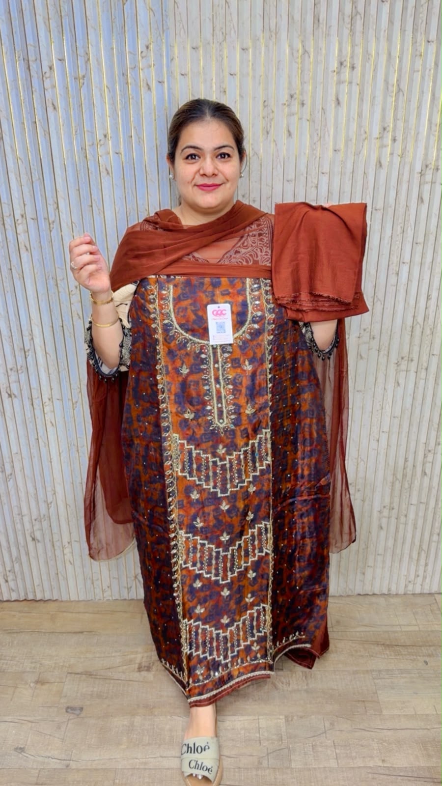 designer pure cotton suit ccc551