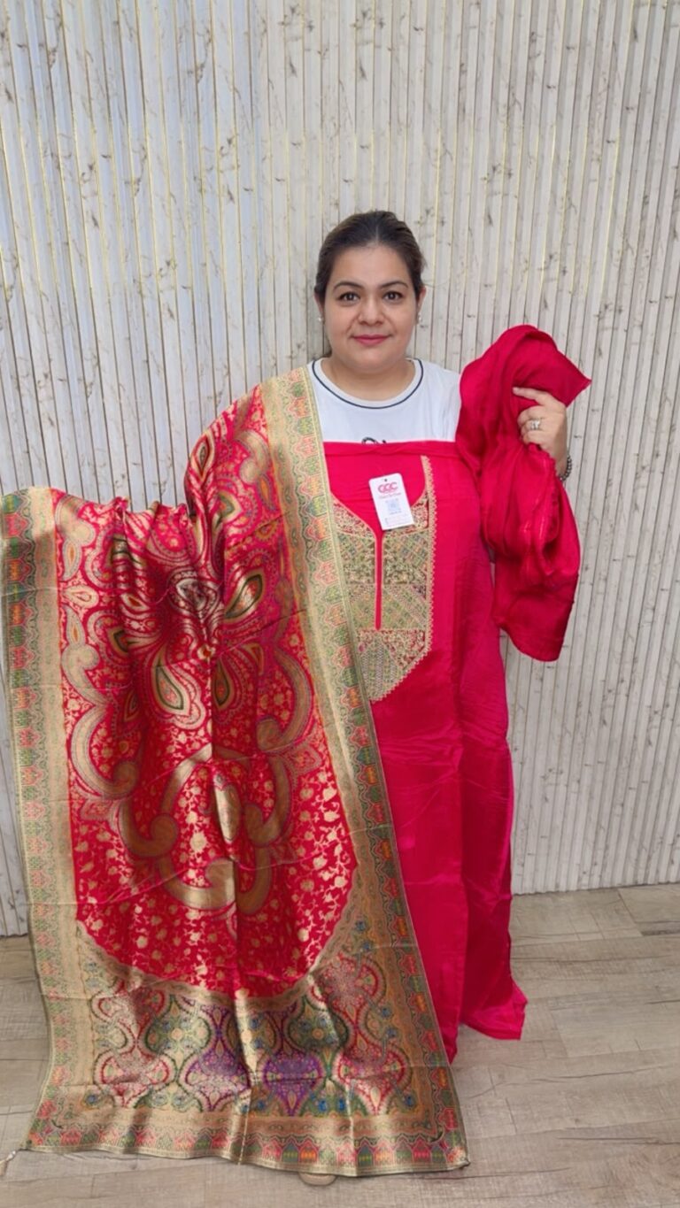 designer pure crape suit ccc528