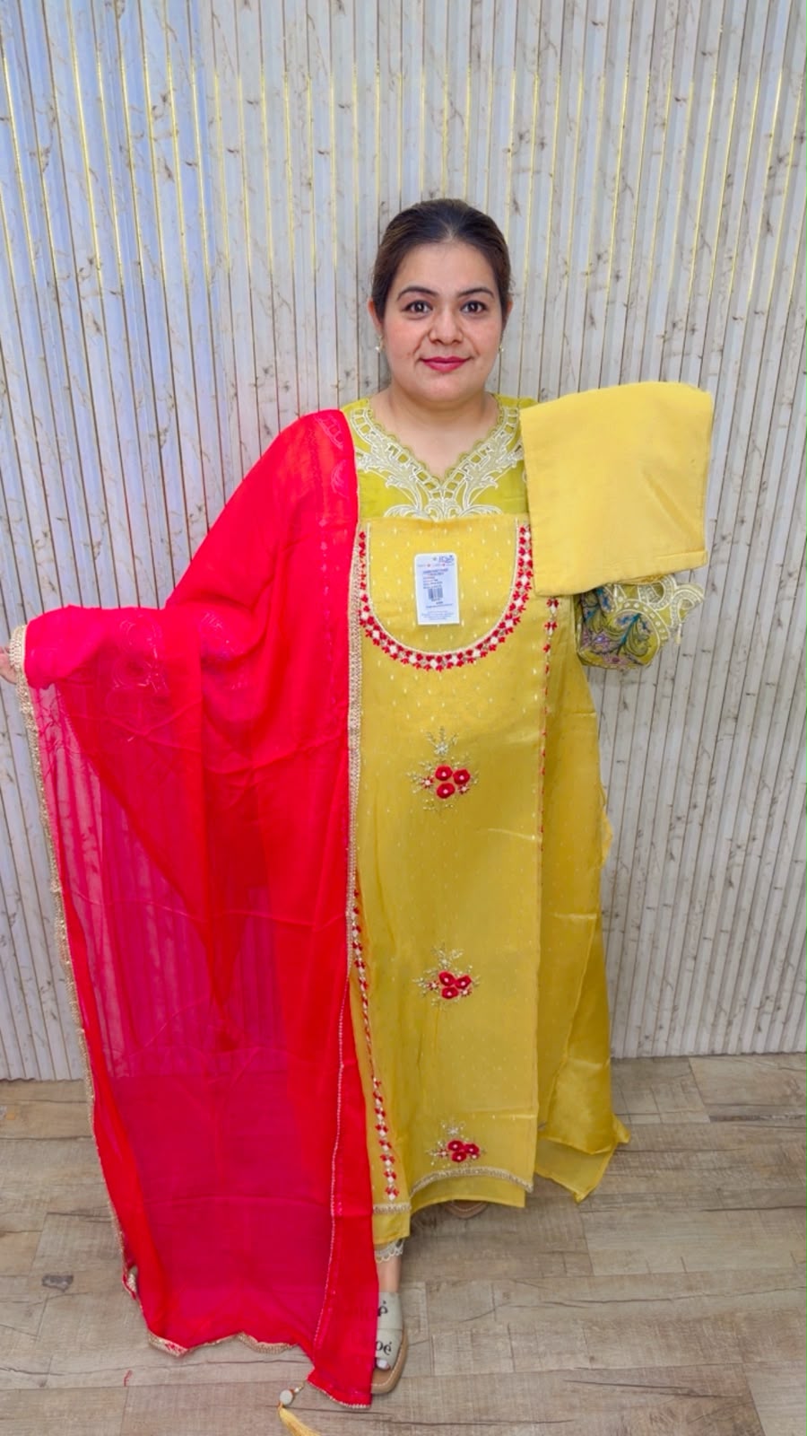 designer pure pakistani muslin suit ccc570