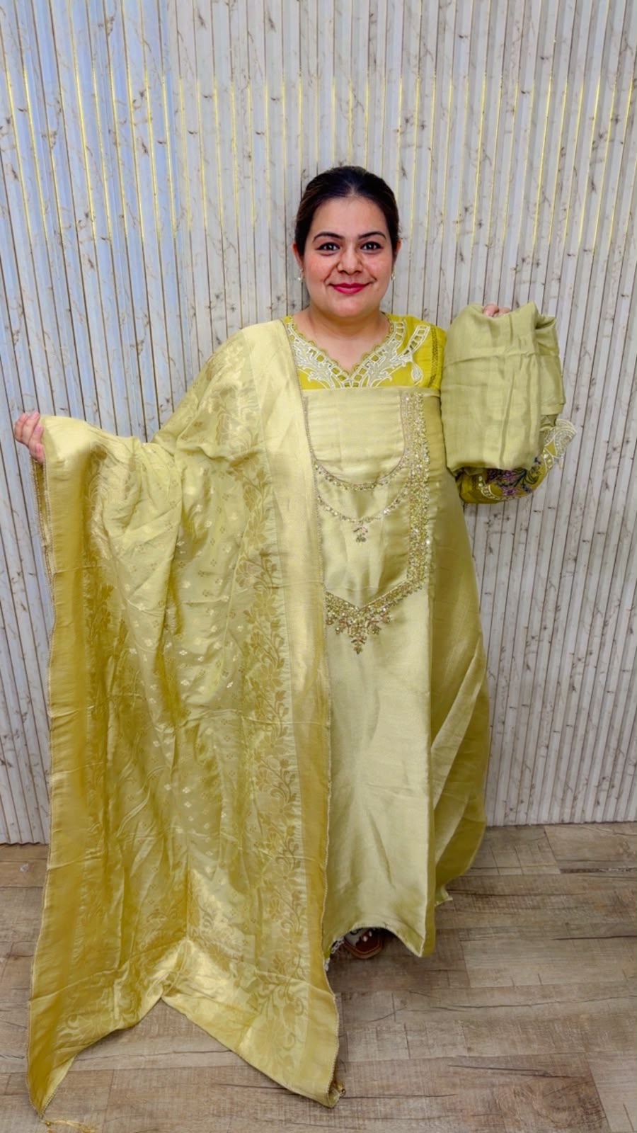 designer pure pakistani muslin suit ccc570