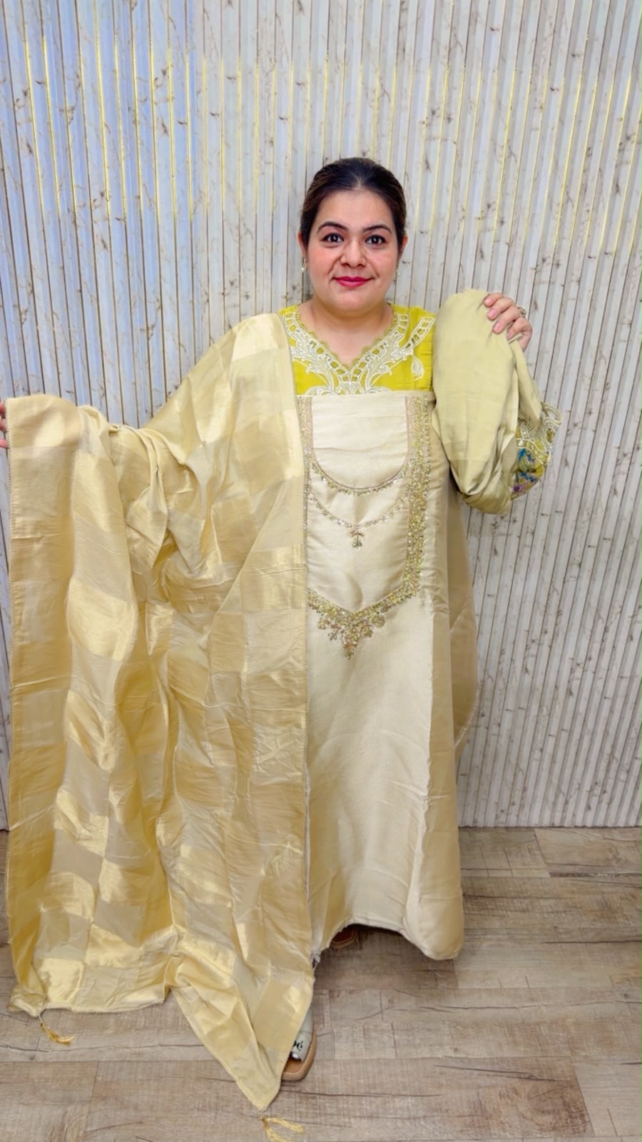 designer pure pakistani muslin suit ccc570