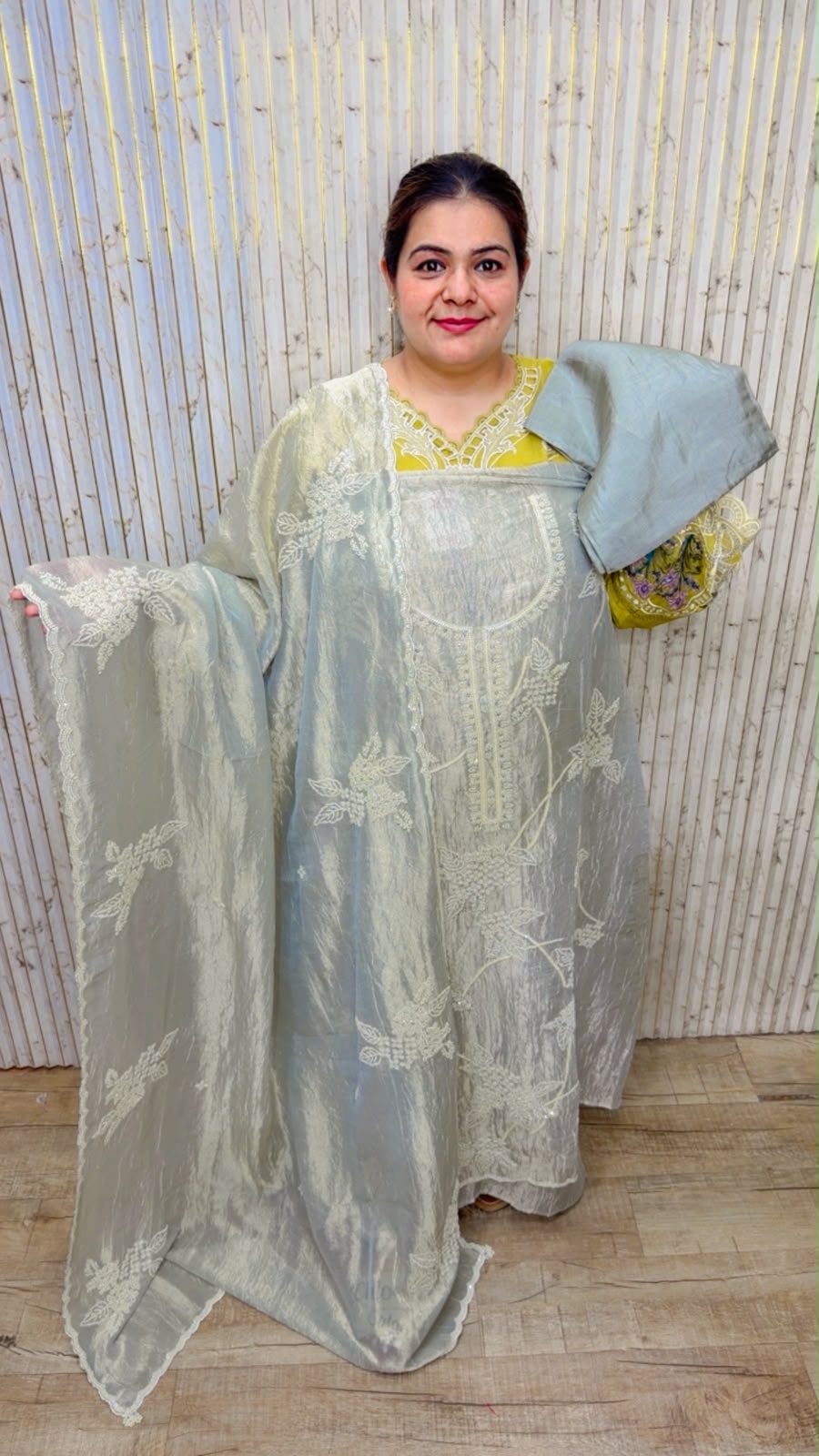designer pure pakistani muslin suit ccc570