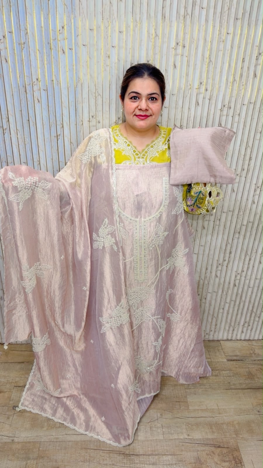 designer pure pakistani muslin suit ccc570