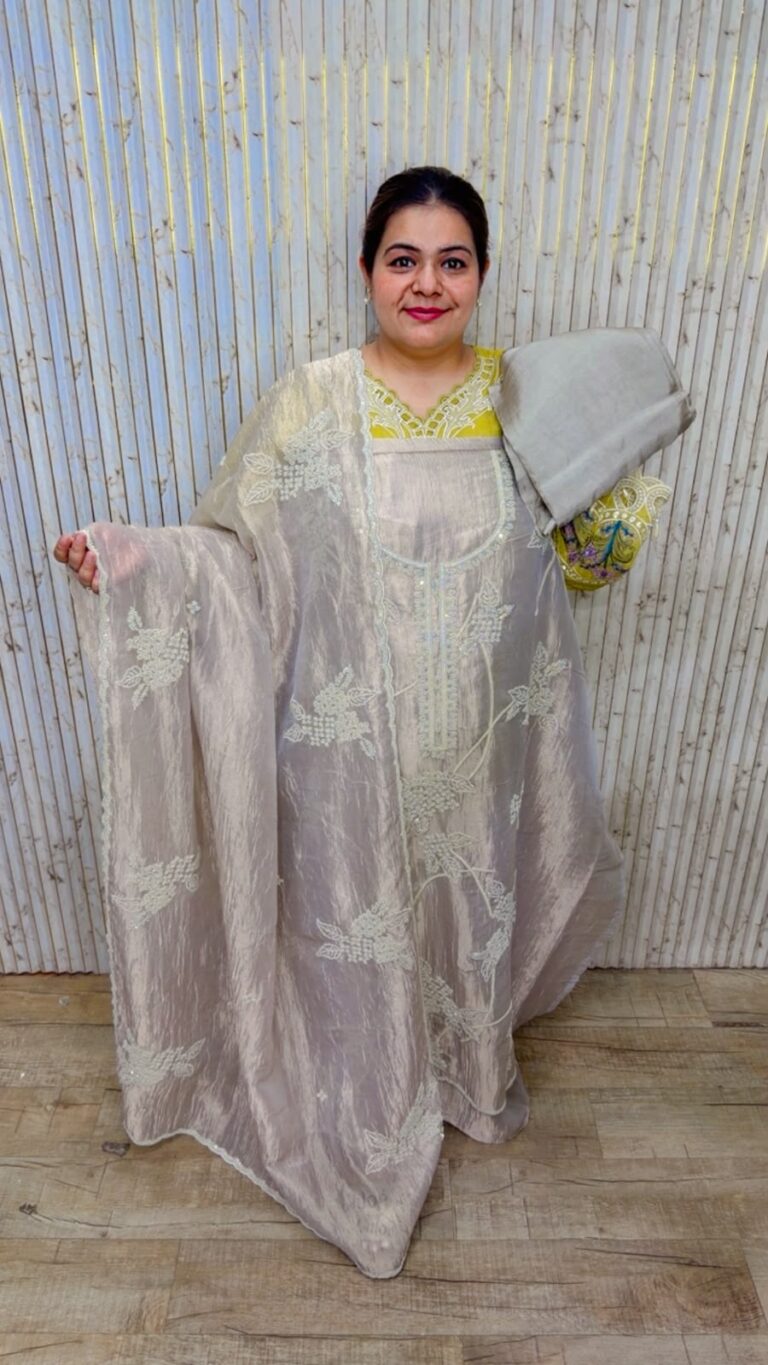 designer pure pakistani muslin suit ccc570